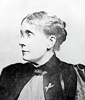 Prohibition Prints: Frances Willard, temperance / prohibition leader, USA