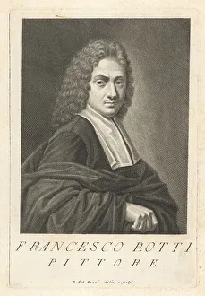 Old Master Prints: Francesco Botti, Italian painter, 1640-1711