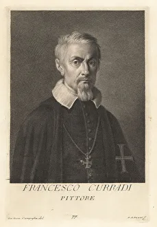 Medici Prints: Francesco Currado, Italian painter, 1570-1661