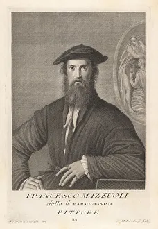 Old Master Prints: Francesco Mazzuola, Italian Mannerist painter, 1504-1540