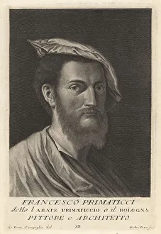 Mantua Prints: Francesco Primaticcio, Italian Mannerist painter, 1504-1570