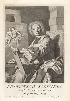 Draughtsman Prints: Francesco Solimena, Italian painter, 1657-1747