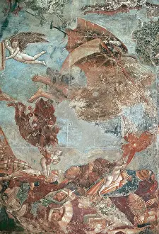Demons Prints: Francesco Traini. Italian painer active form 1321-1365