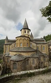 Francia Prints: Francia. Conques. Sainte-Foy Abbey