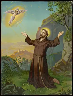 1182 Prints: FRANCIS ASSISI / GERMAN CH