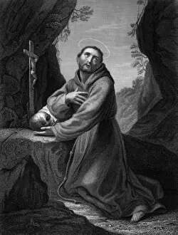 Francis of Assisi Prays