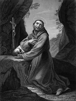 1182 Prints: Francis of Assisi Prays