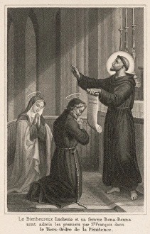 Donna Gallery: Francis Blesses Two
