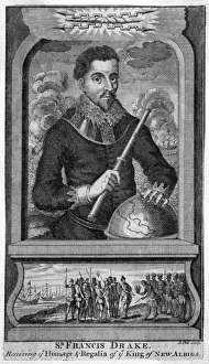 Circumnavigator Prints: Francis Drake Cole