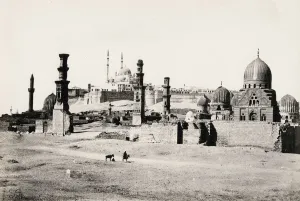 Gravestone Prints: Francis Frith, Egypt, 1857: tombs in the southern Cemetery