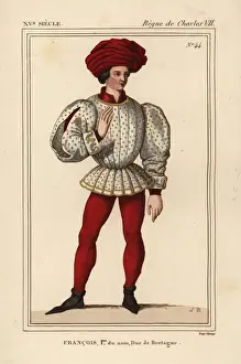 Bretagne Prints: Francis I, le Bien-Aime, Duke of Brittany