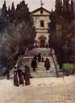 Salvatore Prints: Franciscan Church of San Salvatore al Monte, Florence