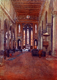 Franciscan Church of Santa Croce, Florence, Italy Franciscan Church of Santa Croce, Florence, Italy