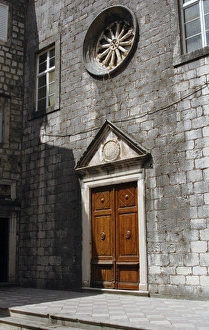 Images Dated 20th August 2007: Franciscan friary of Saint Clare, Kotor. Montenegro