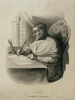 Francisco Armanya Font (1718-1803). Engraving