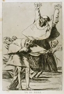 1797 Prints: Francisco Goya (1746-1828). Caprices. Plaque 80. It is time