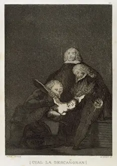 1797 Prints: Francisco Goya (1746-1828). Caprices. Plaque 21. How they pl