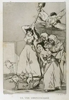 1797 Prints: Francisco Goya (1746-1828). Caprices. Plaque 20. There they