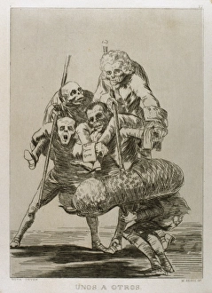 1797 Gallery: Francisco Goya (1746-1828). Caprices. Plaque 77. What one do