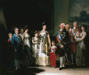 Pascual Gallery: Francisco de Goya (1746-1828). Charles IV of Spain and His F