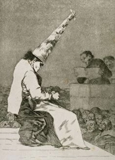 Criticism Collection: Francisco de Goya (1746-1828). Spanish painter and printmake