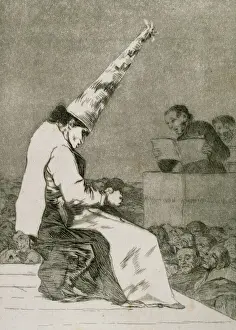 Aquatint Prints: Francisco de Goya (1746-1828). Spanish painter and printmake