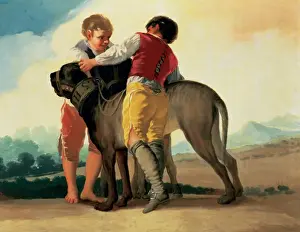 Goya Prints: Francisco de Goya (1746-1828). Spanish romantic painter. Chi