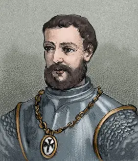 Yucatan Prints: Francisco Hernandez de Cordoba (? -1517). Spanish explorer