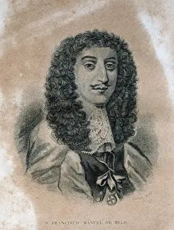 Manuel Prints: Francisco Manuel de Melo. Engraving