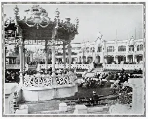Shepherds Prints: The Franco-British Exhibition, to celebrated the Entente Cordiale signed in 1904 by the United Kingdom and France