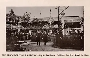 Franco-British Exhibition - Edward VII & President Fallieres