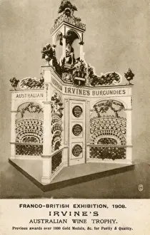 Vineyard Prints: Franco-British Exhibition - Irvines Australian Wine Trophy