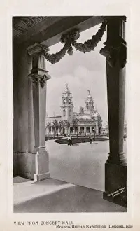 Cordiale Prints: Franco-British Exhibition, London - From the Concert Hall