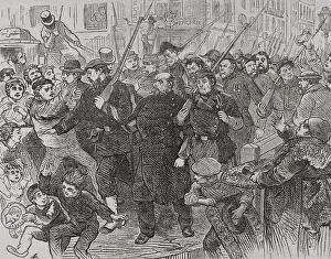 Francia Prints: Franco-German War (1870-1871). France. Arrest