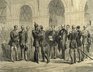 Franco-Prussian War. 1870-1871. King William I of Prussia re