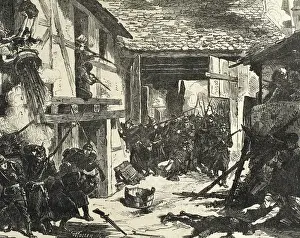 Franco-Prussian War. 1870-1871. Battle of Wissembourg (1870)