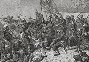 Francia Prints: Franco-Prussian War (1870-1871). General von Budritzki