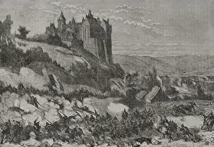 Francia Prints: Franco-Prussian War (1870-1871). Battle of Chateaudun