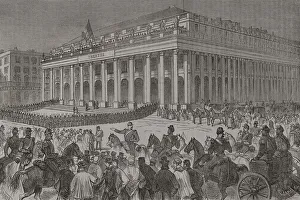 Francia Prints: Franco-Prussian War (1870-1871). Exterior view
