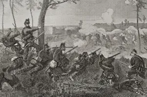 Francia Prints: Franco-Prussian War (1870-1871). Siege of Paris