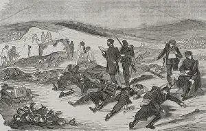 Francia Prints: Franco-Prussian War. Battle of Sedan (1-2 September)