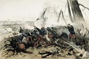 Sedan Prints: Franco-Prussian War. Battle of Sedan (September