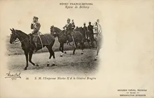 Attended Prints: Franco-Russian Alliance - Troop Manoeuvres at Betheny