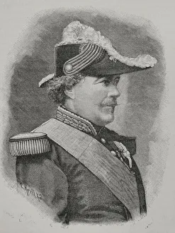 Franco Prussian Prints: Francois Certain de Canrobert (1809-1895). Marshal