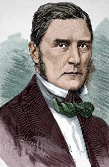 Images Dated 27th December 2012: Francois Gabriel, Count of Bray (1765-1832). Colored engravi