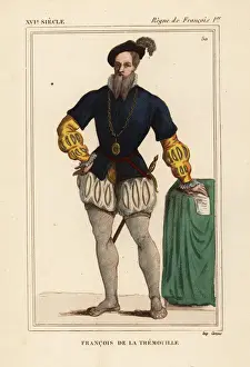 Tremouille Prints: Francois II de la Tremoille, husband of Anne