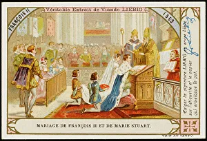 1558 Prints: FRANCOIS II WEDS MARY