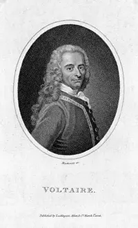 Francois-Marie Arouet, known by his nom de plume Voltaire