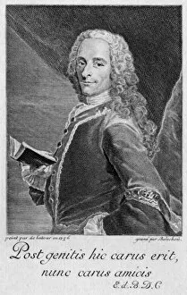 Francois-Marie Arouet, known by his nom de plume Voltaire