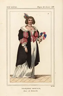 Francoise Bertaud, Dame de Motteville, French